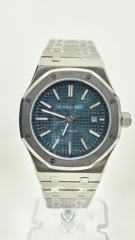Apex Blue Automatic Luxury Watch – Stainless Steel | Premium Sport Design